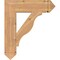Ekena Millwork Funston Arts & Crafts Smooth Bracket, Western Red Cedar, 5 1/2"W x 24"D x 28"H BKT06X24X28FST03SWR - alternate 3